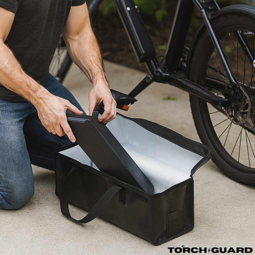 E-Bike Fire Safety Battery Bag